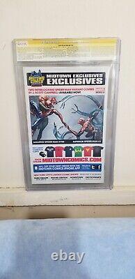 Superior Spider-Man #1 Signed by Stan Lee & Campbell