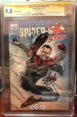 Superior Spider-Man #16 Signed by Stan Lee Marvel Comics, 10/13 CGC 9.8