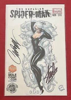 Superior Spider-Man #29 La Mole Variant Signed by Stan Lee w COA & Campbell