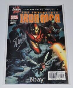 THE INVINCIBLE IRON MAN #430 Signed STAN LEE Autographed DISASSEMBLED PROLOGUE