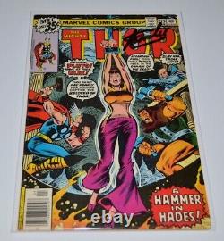 THE MIGHTY THOR #279 Signed STAN LEE Autographed TROLL-KING Appearance