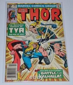 THE MIGHTY THOR #312 Signed STAN LEE Autographed