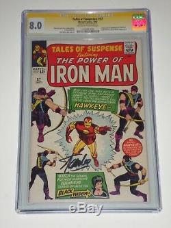 Tales of Suspense 57 (1964) CGC 8.0 1st Hawkeye Appearance, Signed by Stan Lee