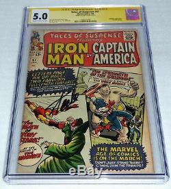 Tales of Suspense #61 CGC 5.0 SS Signed Stan Lee