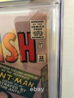 Tales to Astonish #38 CGC 2.0 Stan Lee Signed 1st appearance of Egghead Color