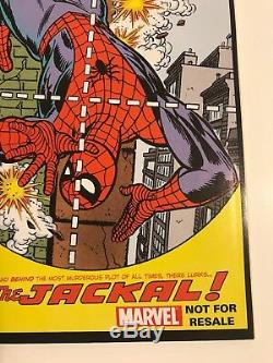 The Amazing Spider-Man #129 Marvel Legends Reprint Signed by Stan Lee VF/NM