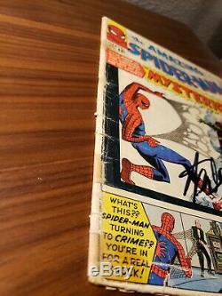 The Amazing Spider-Man #13 (1963) Signed by Stan Lee 1st App. Of Mysterio