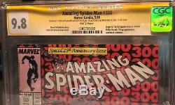 The Amazing Spider-Man #300 CGC SS 9.8 Triple Signed STAN LEE