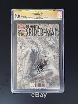 The Amazing Spider-man #1 Ross 1300 Signed Stan Lee Marvel 2014 Cgc Nm/mt 9.8