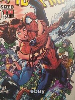 The Amazing Spiderman #500 Signed By Stan Lee And J Scott Campbell. 2003