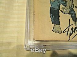 The Incredible Hulk #1 (1st Appearance & Origin) Signed Stan Lee Cbcs Graded