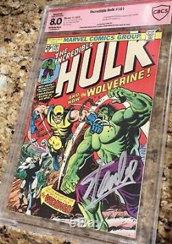 The Incredible Hulk #181 8.0 Restored CBCS Stan Lee Signed (Nov 1974, Marvel)