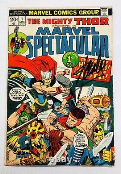 The Mighty Thor Marvel Spectacular #1 Signed by Stan Lee, 1973