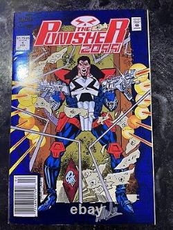 The PUNISHER 2099 #1 SIGNED STAN LEE 1993 Blue Foil Cover Only One On eBay