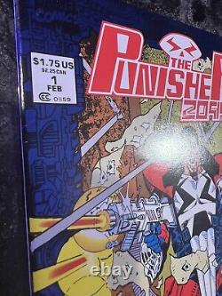 The PUNISHER 2099 #1 SIGNED STAN LEE 1993 Blue Foil Cover Only One On eBay