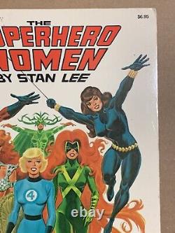The Superhero Women 6x Signed Stan Lee, Jack Kirby, Romita, Psa Authentic Rare