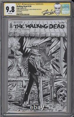 The Walking Dead #1 CGC 9.8 Stan Lee SIGNED ONE OF A KIND CVR RECREATION CAMEO