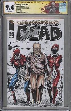 The Walking Dead #1 CGC SS Stan Lee SIGNED ONE OF A KIND CVR RECREATION CAMEO
