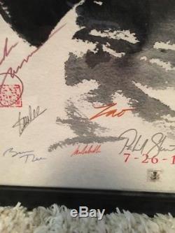 The Wolverine Movie Poster Signed By Hugh Jackman, Stan Lee + Cast with COA