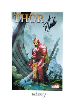 Thor #609 Esad Ribic 115 Iron Man Design Variant Signed Stan Lee with COA NM+