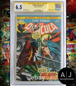Tomb of Dracula #10 CGC 6.5 (Marvel) Signed Stan Lee 1973