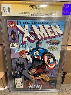 UNCANNY X-MEN #268 CGC 9.8 SS Signed By Stan Lee & Jim Lee CGC 9.8 SS