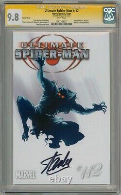 Ultimate Spider-man #112 Variant Cgc 9.8 Signature Series Signed Stan Lee Marvel
