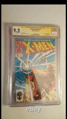Uncanny X-Men #221 Stan Lee Autograph signed CGC 9.2 1987 1st app. Mr. Sinister
