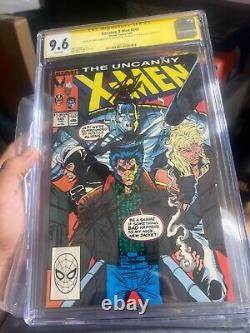 Uncanny X-Men #245 SIGNED BY STAN LEE, CLAREMONT & LIEFELD! RARE HI-GRADE! NM+