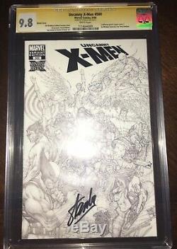 Uncanny X-Men 500 Turner Variant, Stan Lee 9.8 Signed