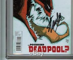 Venom Deadpool What If #1 CGC 9.8 NM/MT Signed STAN LEE Tom Hardy Ryan Reynolds