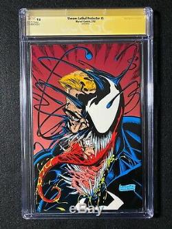 Venom Lethal Protector #1 CGC 9.6 SS (1993) Gold Edition Signed by Stan Lee