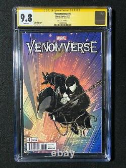 Venomverse #1 CGC 9.8 (2017) Remastered Edition 11000 Signed by Stan Lee
