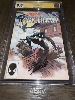 Web of Spider-Man 1 CGC 9.8 Signature Series STAN LEE Signed Marvel Comics