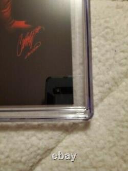 Wolverine 1 J Scott Campbell Deadpool Variant CGC 8.5 Signed by Stan Lee
