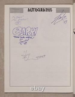 WonderCon Anaheim Program 1989 Stan Lee Signed VG/FN 5.0