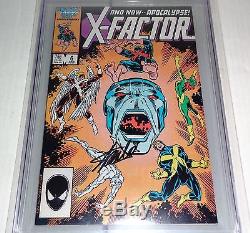 X-Factor #6 1st Appearance of Apocalypse CGC SS Signed STAN LEE 9.8 Sweet Book