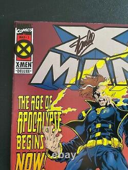 X-MAN #1 SIGNED BY STAN LEE 1 of 6 RARE 2nd PRINT 1st APP. NATE GREY VF/NM
