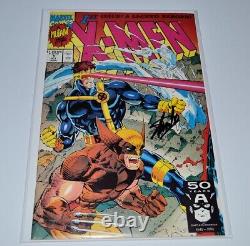 X-MEN #1 Signed STAN LEE Autographed CYCLOPS & WOLVERINE COVER