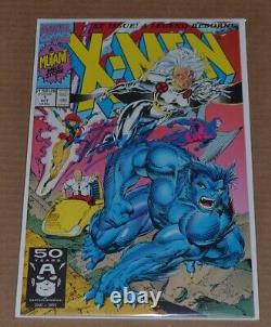 X-MEN #1 Signed STAN LEE Autographed STORM & BEAST BLUE INK