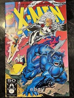 X-Men #1 1991 SIGNED BY STAN LEE And JIM LEE Beast Storm Professor X NM-NM+