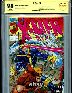 X-Men #1 C CBCS 9.8 NM/MT BGS Verified Stan Lee Signature Red Label Marvel SL3