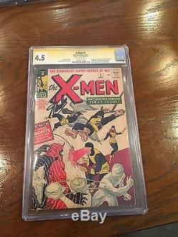 X-Men #1 CGC 4.5 SS Stan Lee Signed