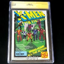 X-Men #1 CGC 9.8 SS 2X SIGNED by STAN LEE + JIM LEE Marvel Comic 1991