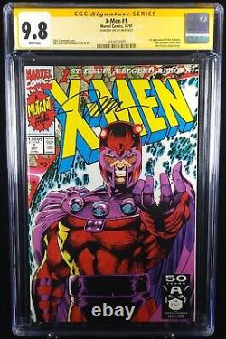 X-Men #1 Collector's Edition CGC 9.8 SS Signature Series Signed Jim Lee Magneto