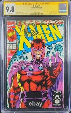 X-Men #1 Collector's Edition CGC 9.8 SS Signature Series Signed Jim Lee Magneto