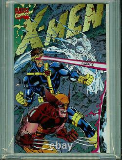 X-Men #1 E CBCS 9.2 NM- BGS Verified Stan Lee Signature Yellow Label Marvel SL3
