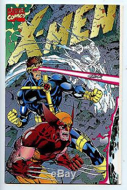 X-Men #1 E Signed numbered Marvel Comics Signed by Stan Lee COA 1991 Amricons