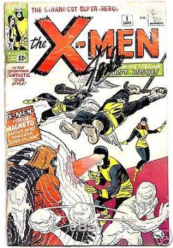 X-Men 1 Signed by Stan Lee ORIGIN 1963 CGC SS Marvel Silver Age #1 xmen comiccon