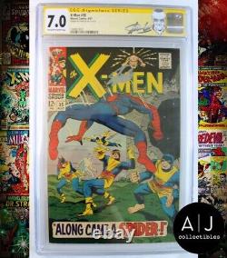 X-Men #35 CGC 7.0 (Marvel) Signed Stan Lee